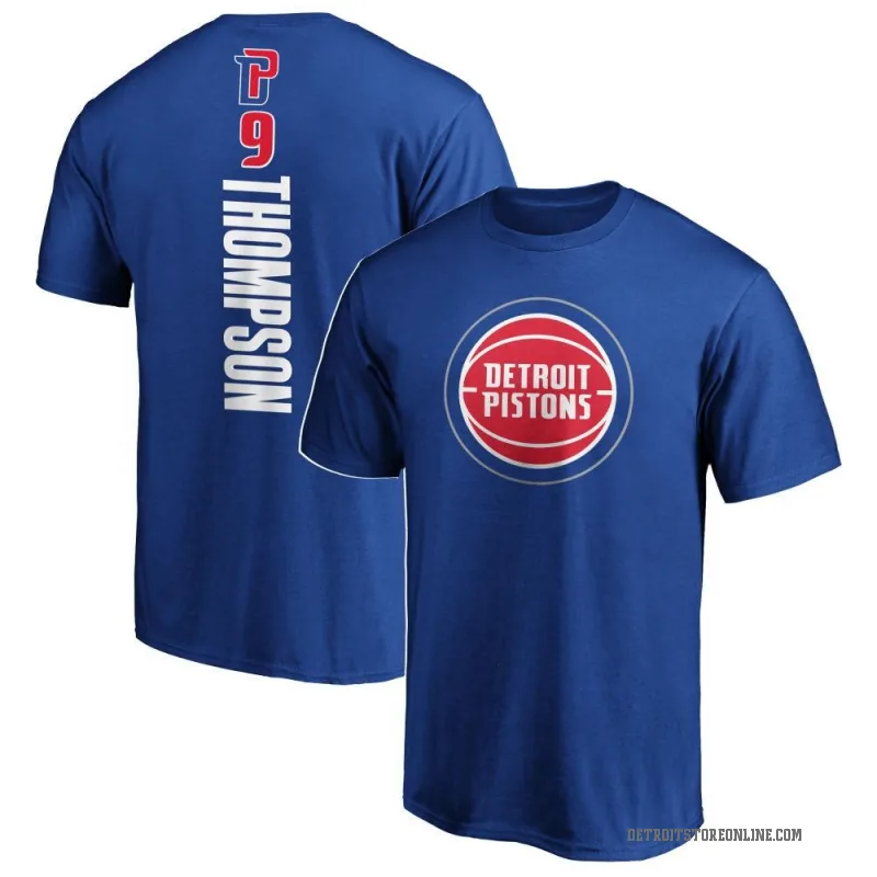 Ausar Thompson Youth Royal Detroit Pistons Backer T-Shirt