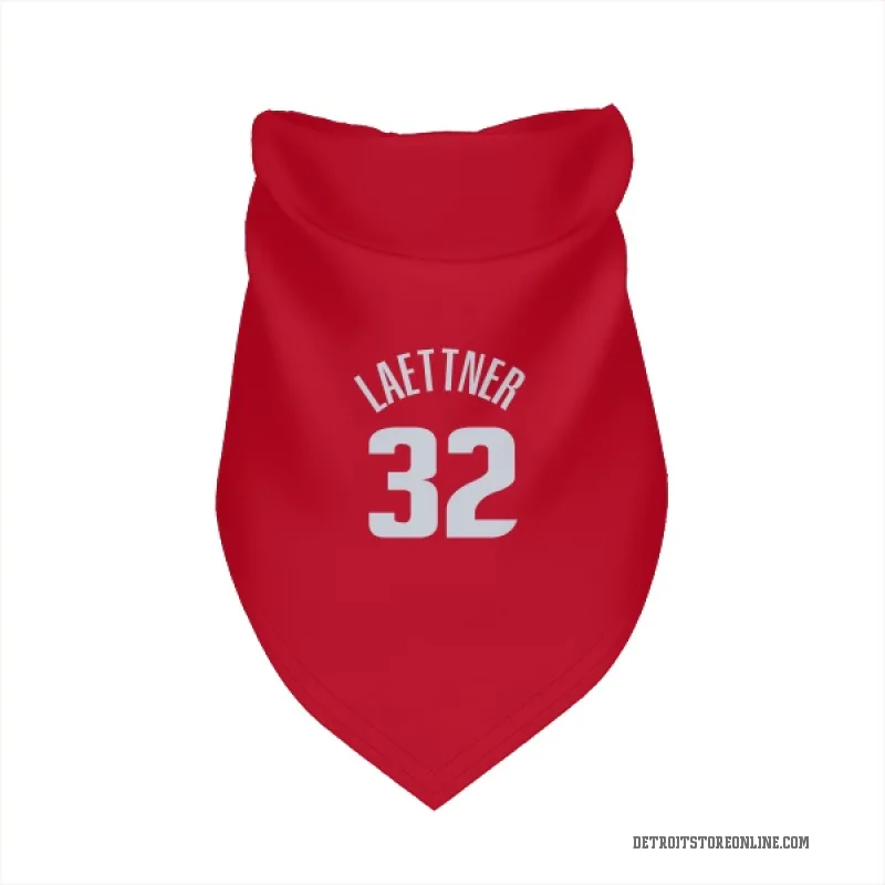 Christian Laettner  Red Detroit Pistons  Cat & Dog Pet Bandana