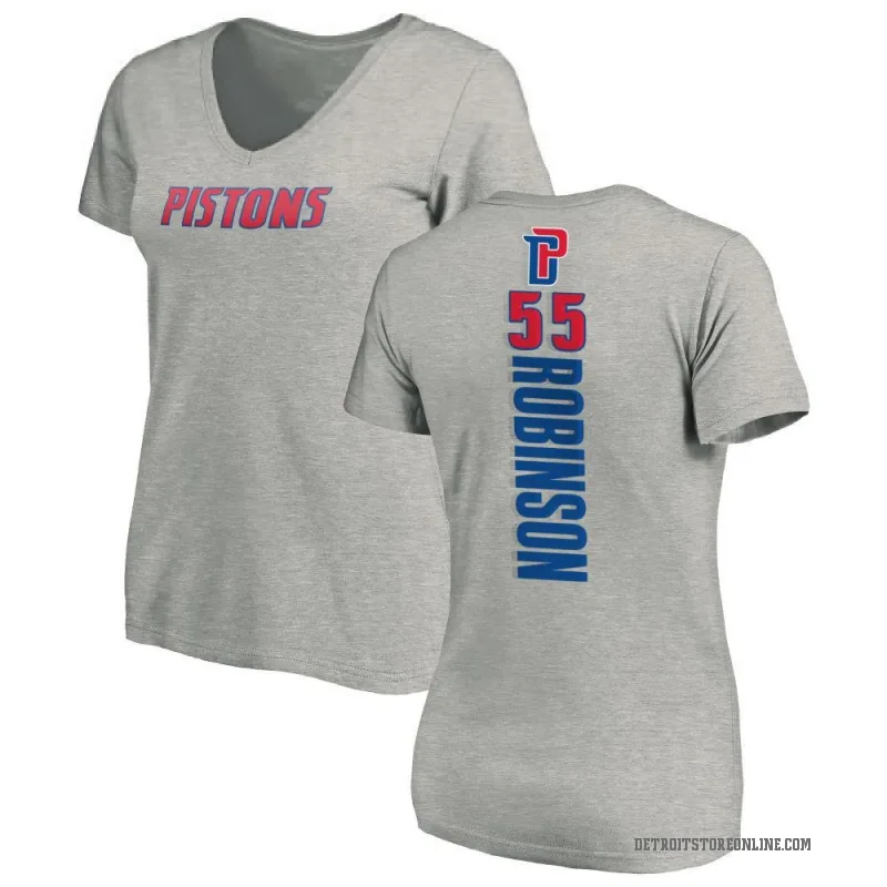 Duncan Robinson Women's Detroit Pistons Ash Backer T-Shirt