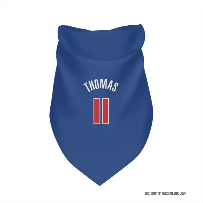 Isiah Thomas  Blue Detroit Pistons  Cat & Dog Pet Bandana