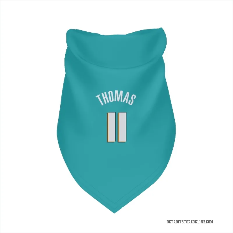 Isiah Thomas  Teal Detroit Pistons  Cat & Dog Pet Bandana
