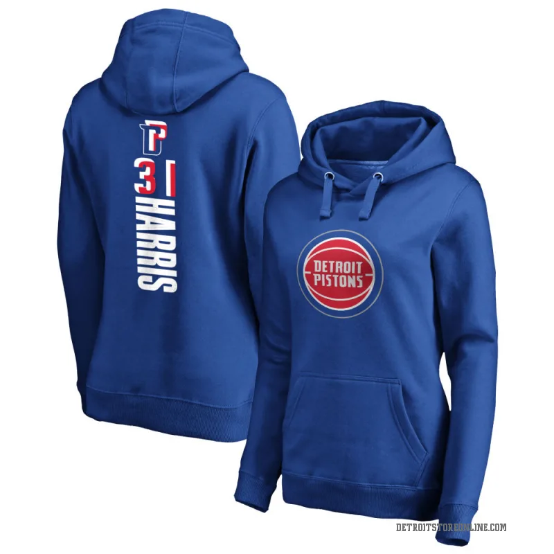 Joe Harris Women's Royal Detroit Pistons Branded Backer Pullover Hoodie