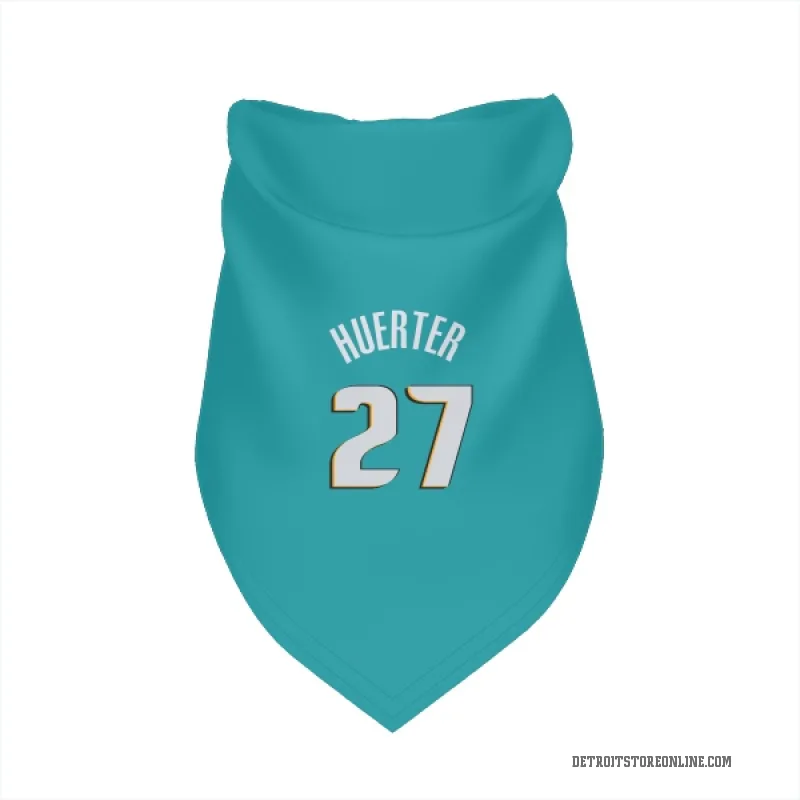 Kevin Huerter  Teal Detroit Pistons  Cat & Dog Pet Bandana