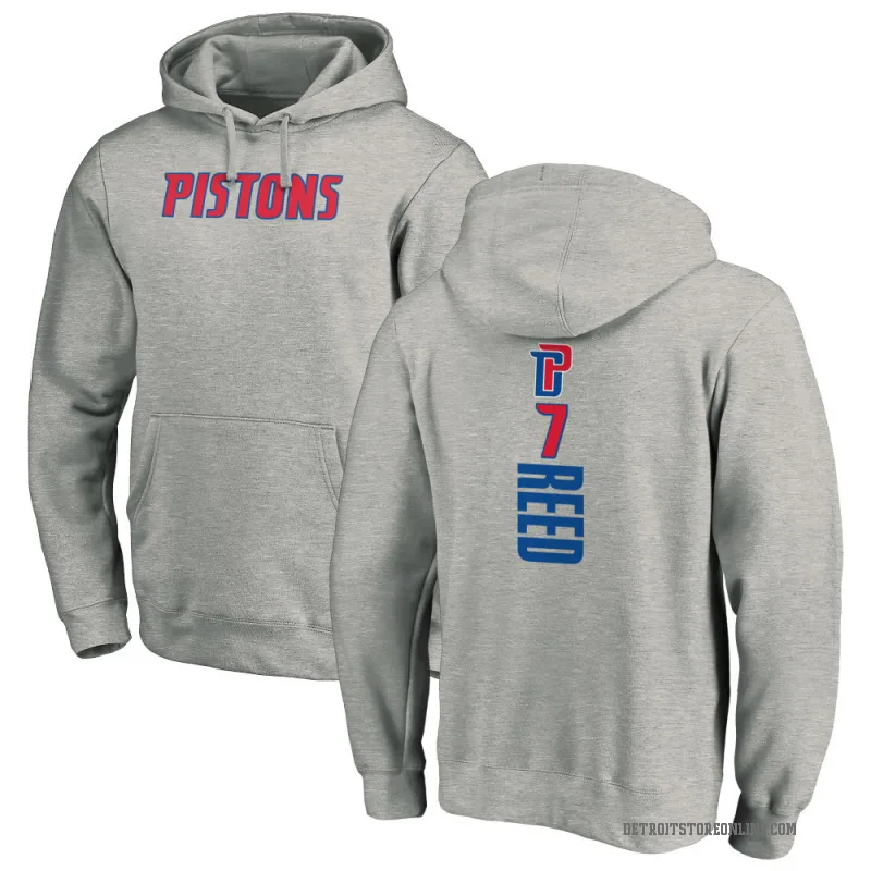 Paul Reed Youth Detroit Pistons Branded Ash Backer Pullover Hoodie