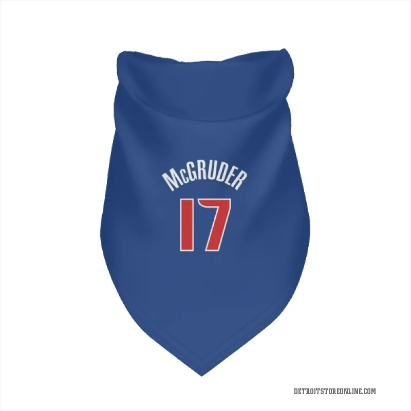 Rodney McGruder  Blue Detroit Pistons  Cat & Dog Pet Bandana